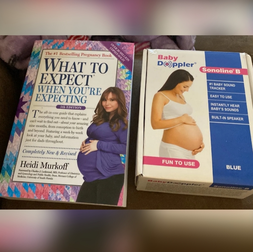 Baby Book and Baby Doppler